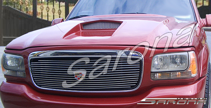 Custom Cadillac Escalade Hood  SUV/SAV/Crossover (1999 - 2001) - $940.00 (Manufacturer Sarona, Part #CD-001-HD)
